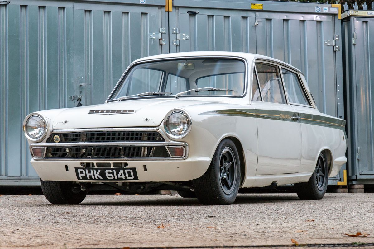 Legendary Lotus Cortina Group 5 Works car up for auction